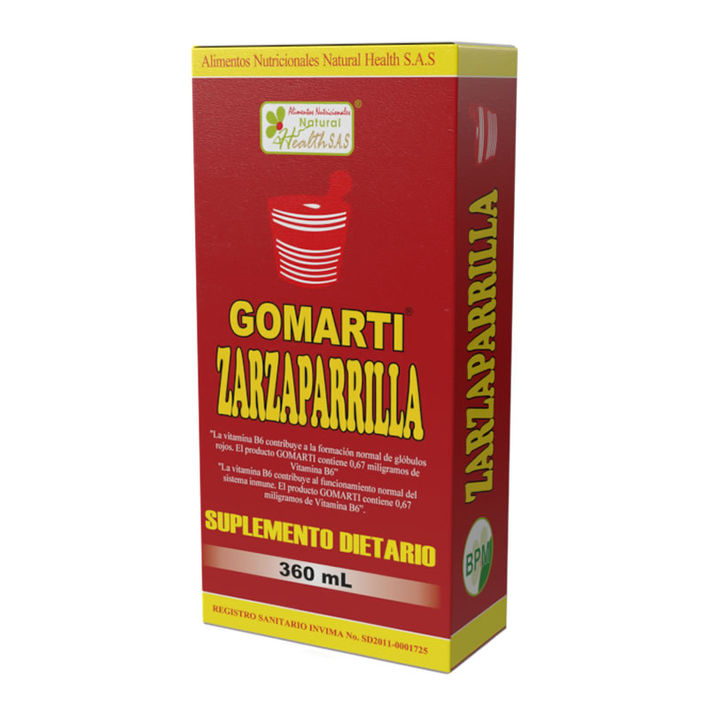 Gomarti Zarzaparrilla Natural Clean