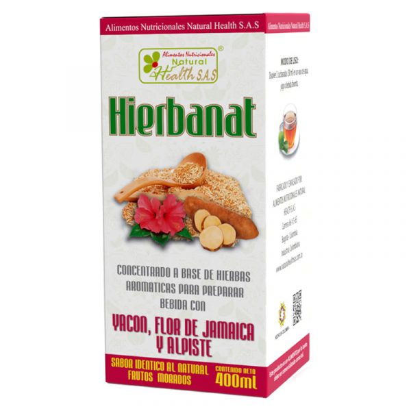 Hierbanat Yacón, Flor de Jamaica y Alpiste – Natural Clean